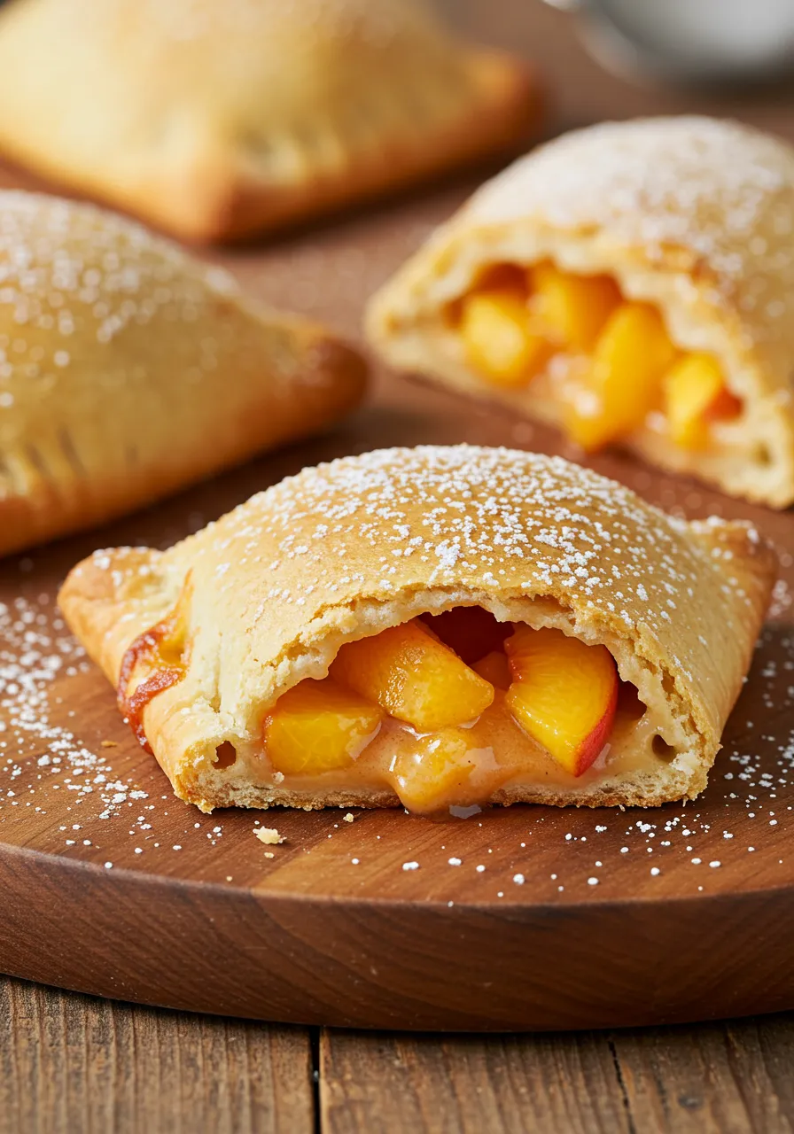 Peach Pizza Pockets